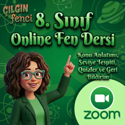8. sınıf online fen dersi