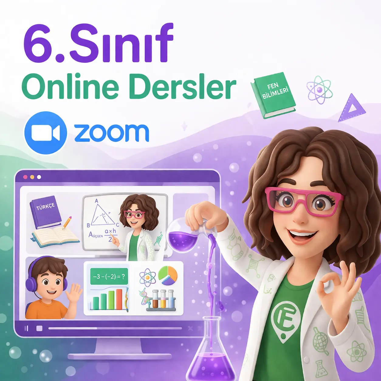 6. Sınıf Online Dersler